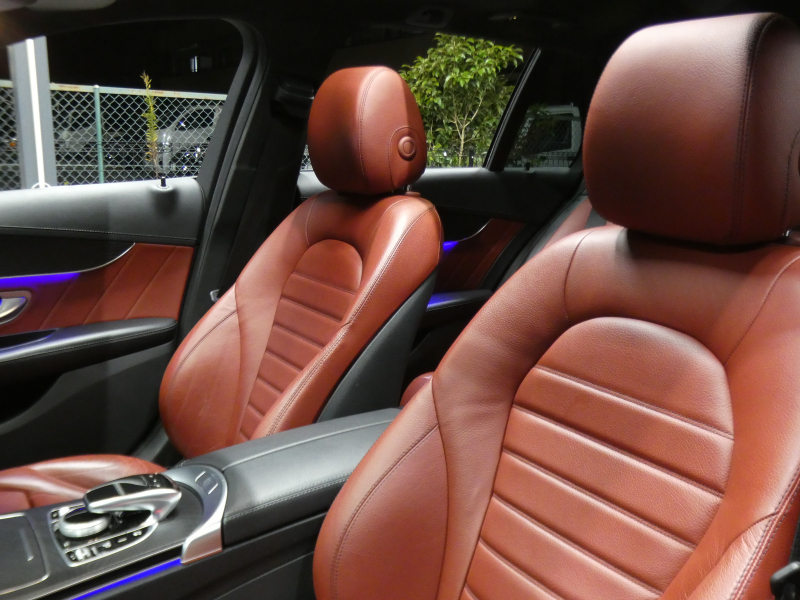 AMG Cクラス C43 4MATIC ｽﾃｰｼｮﾝﾜｺﾞﾝ ﾚｰﾀﾞｰｾｰﾌﾃｨPKG　後期 390ps meｺﾈｸﾄ 赤本革 ﾊﾟﾉﾗﾏSR HDDﾅﾋﾞ 地ﾃﾞｼﾞ Appleｶｰﾌﾟﾚｲ ﾍｯﾄﾞｱｯﾌﾟD Burmester ｴｱﾊﾞﾗﾝｽPKG ｵｰﾄﾃｰﾙｹﾞｰﾄ ﾏﾙﾁﾋﾞｰﾑLEDﾍｯﾄﾞﾗｲﾄ　2年保証付