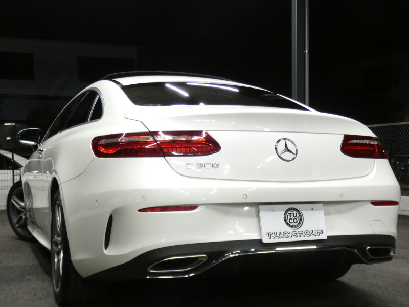 メルセデスベンツ Eクラス E300 ｸｰﾍﾟ ｽﾎﾟｰﾂ ｴｸｽｸﾙｰｼﾌﾞ&ﾚｰﾀﾞｰｾｰﾌﾃｨPKG　245ps AMGｴｱﾛ&19AW meｺﾈｸﾄ ｷｰﾚｽｺﾞｰ ﾅｯﾊﾟ黒革 ﾍﾞﾝﾁﾚｰﾀｰ&ﾏｯｻｰｼﾞ ﾊﾟﾉﾗﾏｻﾝﾙｰﾌ ﾅﾋﾞTV 360ｶﾒﾗ Aｶｰﾌﾟﾚｲ Burmester ﾍｯﾄﾞｱｯﾌﾟD ｴｱﾊﾞﾗﾝｽPKG ｵｰﾄﾄﾗﾝｸ　2年保証付