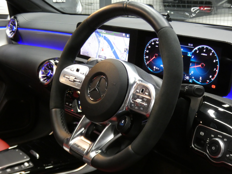 AMG CLAクラス CLA35 4MATIC ｼｭｰﾃｨﾝｸﾞﾌﾞﾚｰｸ AMGｱﾄﾞﾊﾞﾝｽﾄﾞ&ﾅﾋﾞｹﾞｰｼｮﾝ&ﾚｰﾀﾞｰｾｰﾌﾃｨPKG　meｺﾈｸﾄ AMGｴｱﾛ&18ｲﾝﾁｱﾙﾐ 強化ﾌﾞﾚｰｷ 灰黒本革 ﾊﾟﾉﾗﾏｻﾝﾙｰﾌ MBUXﾅﾋﾞ 360ｶﾒﾗ ﾍｯﾄﾞｱｯﾌﾟD 液晶ﾒｰﾀｰ AMGﾊﾟﾌｫｰﾏﾝｽｽﾃｱﾘﾝｸﾞ&ｽｲｯﾁ　2年保証付