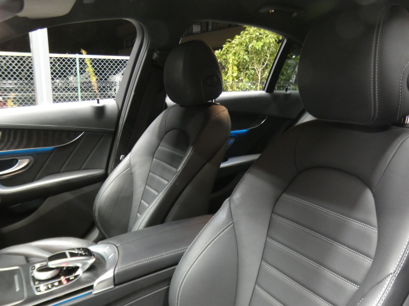 AMG Cクラス C43 4MATIC ｴｸｽｸﾙｰｼﾌﾞ&ﾚｰﾀﾞｰｾｰﾌﾃｨPKG　9速AT AMGｴｱﾛ&19ｲﾝﾁｱﾙﾐ 黒本革 HDDﾅﾋﾞ 地ﾃﾞｼﾞ ﾊﾞｯｸｶﾒﾗ Burmester ﾊﾟﾌｭｰﾑｱﾄﾏｲｻﾞｰ ｵｰﾄﾄﾗﾝｸ/ﾌｯﾄOP 純正ﾄﾞﾗﾚｺ LEDﾍｯﾄﾞﾗｲﾄ　2年保証付