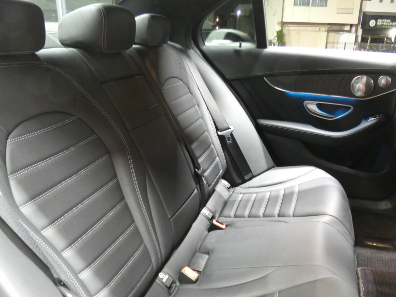 AMG Cクラス C43 4MATIC ｴｸｽｸﾙｰｼﾌﾞ&ﾚｰﾀﾞｰｾｰﾌﾃｨPKG　9速AT AMGｴｱﾛ&19ｲﾝﾁｱﾙﾐ 黒本革 HDDﾅﾋﾞ 地ﾃﾞｼﾞ ﾊﾞｯｸｶﾒﾗ Burmester ﾊﾟﾌｭｰﾑｱﾄﾏｲｻﾞｰ ｵｰﾄﾄﾗﾝｸ/ﾌｯﾄOP 純正ﾄﾞﾗﾚｺ LEDﾍｯﾄﾞﾗｲﾄ　2年保証付