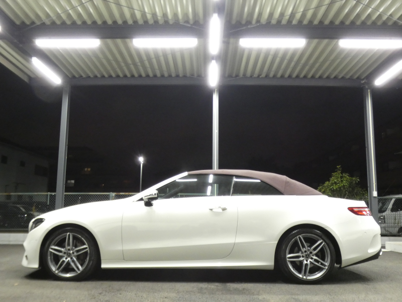 メルセデスベンツ Eクラス E200 ｶﾌﾞﾘｵﾚ ｽﾎﾟｰﾂ ﾚｰﾀﾞｰｾｰﾌﾃｨPKG　meｺﾈｸﾄ AMGｴｱﾛ&19AW ﾀﾞｰｸﾚｯﾄﾞ幌 ﾚｯﾄﾞ/ﾌﾞﾗｯｸ革 ﾋｰﾀｰ&ｴｱｽｶｰﾌ 純正ﾅﾋﾞ 地ﾃﾞｼﾞ Aｶｰﾌﾟﾚｲ 360ｶﾒﾗ ﾄﾞﾗﾚｺ ﾍｯﾄﾞｱｯﾌﾟD Burmester ｴｱﾊﾞﾗﾝｽPKG　2年保証付