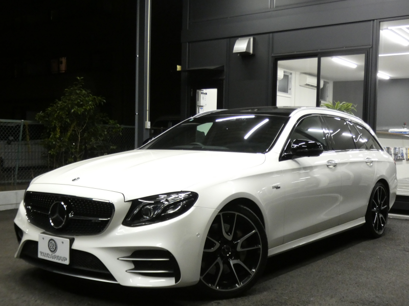 AMG Eクラス E53 4MATIC+ ｽﾃｰｼｮﾝﾜｺﾞﾝ ｴｸｽｸﾙｰｼﾌﾞ&ﾚｰﾀﾞｰｾｰﾌﾃｨPKG　中期 ISG搭載 meｺﾈｸﾄ 茶革 ﾍﾞﾝﾁﾚｰﾀｰ&ﾘﾗｸｾﾞｰｼｮﾝ 前後席ﾋｰﾀｰ ﾊﾟﾉﾗﾏSR ﾅﾋﾞTV Aｶｰﾌﾟﾚｲ 360ｶﾒﾗ ﾍｯﾄﾞｱｯﾌﾟD Burmester AMGｴｱﾛ&AMG20AW　2年保証付