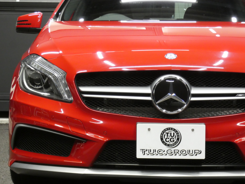 AMG Aクラス A45 AMG 4MATIC ｾｰﾌﾃｨPKG　1ｵｰﾅｰ AMGｴｱﾛ&18AW 強化ﾌﾞﾚｰｷ&ｻｽﾍﾟﾝｼｮﾝ ﾃﾞｨｽﾄﾛﾆｯｸﾌﾟﾗｽ 黒本革ｼｰﾄ HDDﾅﾋﾞ 地ﾃﾞｼﾞ Bｶﾒﾗ ｷｾﾉﾝﾗｲﾄ ｱﾀﾞﾌﾟﾃｨﾌﾞHB ﾊﾟﾄﾞﾙｼﾌﾄ 360度ﾄﾞﾗﾚｺ　2年保証付