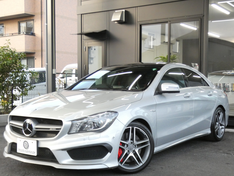 AMG CLAクラス CLA45 4MATIC AMGｱﾄﾞﾊﾞﾝｽﾄﾞ&ﾚｰﾀﾞｰｾｰﾌﾃｨPKG　AMGﾊﾟﾌｫｰﾏﾝｽｼｰﾄ&ｽﾃｱﾘﾝｸﾞ ﾊﾟﾉﾗﾏSR ﾅﾋﾞ 地ﾃﾞｼﾞ Bｶﾒﾗ harman/kardon ﾊﾟﾄﾞﾙｼﾌﾄ PTS AMGｴｱﾛ&18AW 　2年保証付