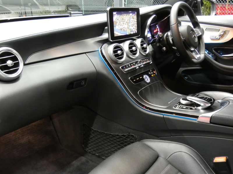 AMG Cクラス C43 4MATIC ｸｰﾍﾟ ﾚｰﾀﾞｰｾｰﾌﾃｨPKG　9速AT AMGｴｱﾛ&19ｲﾝﾁｱﾙﾐ 黒本革 HDDﾅﾋﾞ 地ﾃﾞｼﾞ ﾊﾞｯｸｶﾒﾗ Burmester ﾊﾟﾌｭｰﾑｱﾄﾏｲｻﾞｰ ﾍｯﾄﾞｱｯﾌﾟD 純正ﾄﾞﾗﾚｺ LEDﾍｯﾄﾞﾗｲﾄ/ｱﾀﾞﾌﾟﾃｨﾌﾞHB　2年保証付