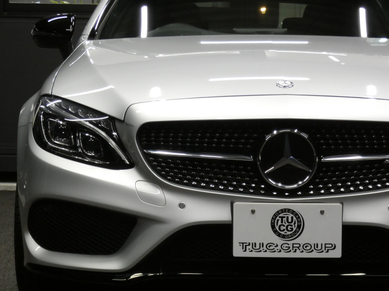 AMG Cクラス C43 4MATIC ｸｰﾍﾟ ﾚｰﾀﾞｰｾｰﾌﾃｨPKG　9速AT AMGｴｱﾛ&19ｲﾝﾁｱﾙﾐ 黒本革 HDDﾅﾋﾞ 地ﾃﾞｼﾞ ﾊﾞｯｸｶﾒﾗ Burmester ﾊﾟﾌｭｰﾑｱﾄﾏｲｻﾞｰ ﾍｯﾄﾞｱｯﾌﾟD 純正ﾄﾞﾗﾚｺ LEDﾍｯﾄﾞﾗｲﾄ/ｱﾀﾞﾌﾟﾃｨﾌﾞHB　2年保証付