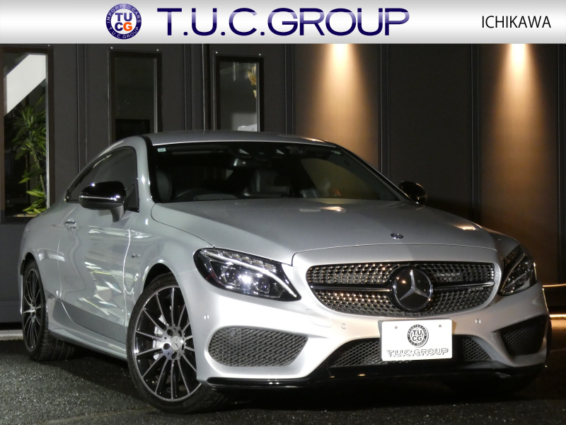 AMG Cクラス C43 4MATIC ｸｰﾍﾟ ﾚｰﾀﾞｰｾｰﾌﾃｨPKG　9速AT AMGｴｱﾛ&19ｲﾝﾁｱﾙﾐ 黒本革 HDDﾅﾋﾞ 地ﾃﾞｼﾞ ﾊﾞｯｸｶﾒﾗ Burmester ﾊﾟﾌｭｰﾑｱﾄﾏｲｻﾞｰ ﾍｯﾄﾞｱｯﾌﾟD 純正ﾄﾞﾗﾚｺ LEDﾍｯﾄﾞﾗｲﾄ/ｱﾀﾞﾌﾟﾃｨﾌﾞHB　2年保証付