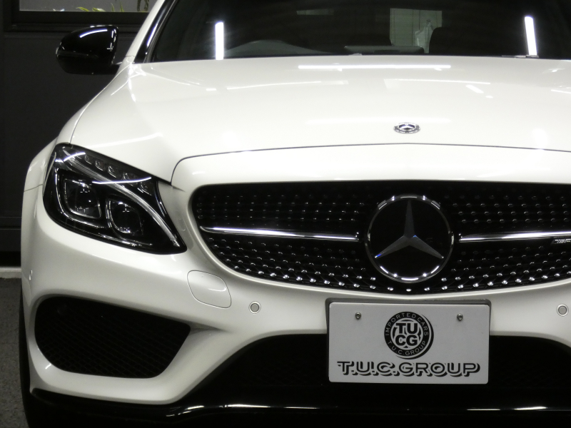 AMG Cクラス C43 4MATIC ｽﾃｰｼｮﾝﾜｺﾞﾝ ﾚｰﾀﾞｰｾｰﾌﾃｨPKG　9AT 赤本革 ﾊﾟﾉﾗﾏSR HDDﾅﾋﾞ 地ﾃﾞｼﾞ Bｶﾒﾗ Burmester ﾍｯﾄﾞｱｯﾌﾟD LEDﾍｯﾄﾞﾗｲﾄ ｵｰﾄﾘｱｹﾞｰﾄ ｴｱﾊﾞﾗﾝｽPKG AMGｴｱﾛ&19ｲﾝﾁAW　2年保証付