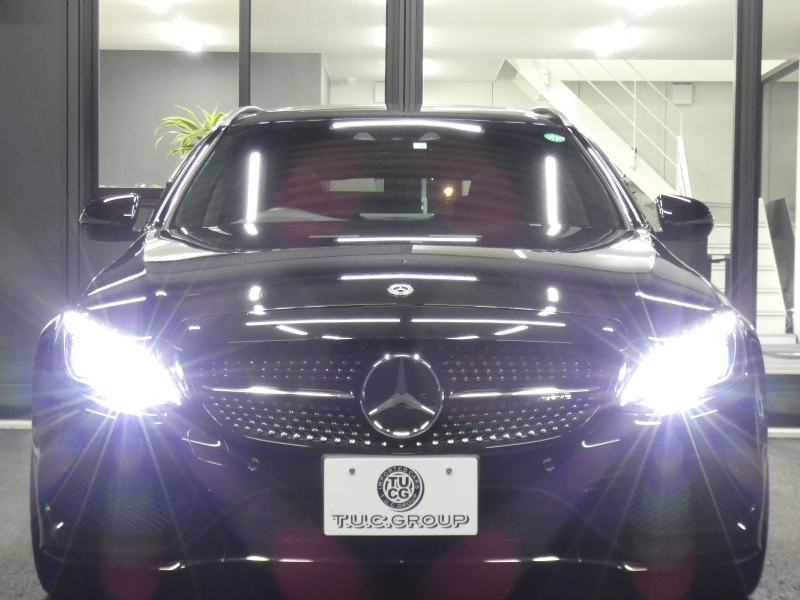 AMG Cクラス C43 4MATIC ｽﾃｰｼｮﾝﾜｺﾞﾝ ﾚｰﾀﾞｰｾｰﾌﾃｨPKG　meｺﾈ 9AT 黒本革 ﾊﾟﾉﾗﾏSR HDDﾅﾋﾞ 地ﾃﾞｼﾞ Bｶﾒﾗ Burmester ﾍｯﾄﾞｱｯﾌﾟD LEDﾍｯﾄﾞﾗｲﾄ ｵｰﾄﾘｱｹﾞｰﾄ ｴｱﾊﾞﾗﾝｽPKG AMGｴｱﾛ&19ｲﾝﾁAW　2年保証付