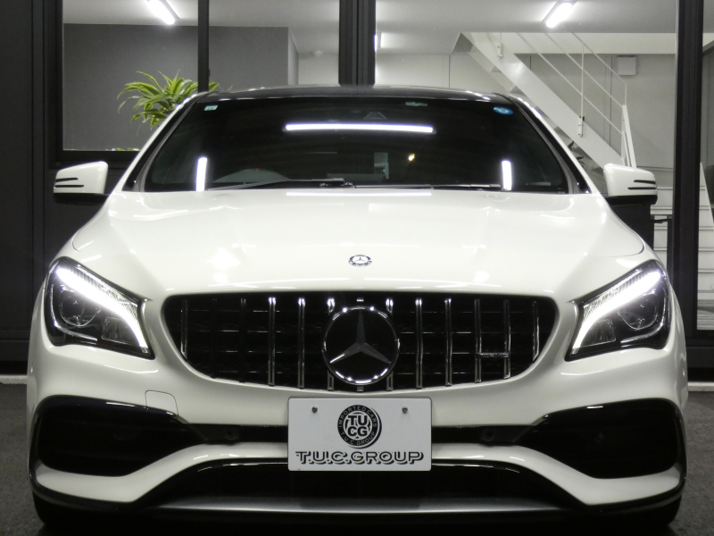 AMG CLAクラス CLA45 4MATIC ｼｭｰﾃｨﾝｸﾞﾌﾞﾚｰｸ AMGｱﾄﾞﾊﾞﾝｽﾄﾞ&ﾚｰﾀﾞｰｾｰﾌﾃｨPKG　後期 381ps ｷｰﾚｽｺﾞｰ ﾊﾟﾌｫｰﾏﾝｽｼｰﾄ&社外ｴｸﾞｿﾞｰｽﾄ rotiform19ｲﾝﾁAW AMGｴｱﾛ ﾊﾟﾉﾗﾏSR ﾅﾋﾞTV Aｶｰﾌﾟﾚｲ Bｶﾒﾗ harman/kardon LEDﾍｯﾄﾞﾗｲﾄ/ｵｰﾄHB　2年保証付