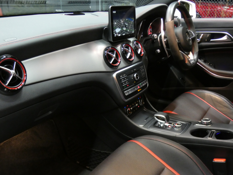 AMG CLAクラス CLA45 4MATIC ｼｭｰﾃｨﾝｸﾞﾌﾞﾚｰｸ AMGｱﾄﾞﾊﾞﾝｽﾄﾞ&ﾚｰﾀﾞｰｾｰﾌﾃｨPKG　後期 381ps ｷｰﾚｽｺﾞｰ ﾊﾟﾌｫｰﾏﾝｽｼｰﾄ&社外ｴｸﾞｿﾞｰｽﾄ rotiform19ｲﾝﾁAW AMGｴｱﾛ ﾊﾟﾉﾗﾏSR ﾅﾋﾞTV Aｶｰﾌﾟﾚｲ Bｶﾒﾗ harman/kardon LEDﾍｯﾄﾞﾗｲﾄ/ｵｰﾄHB　2年保証付