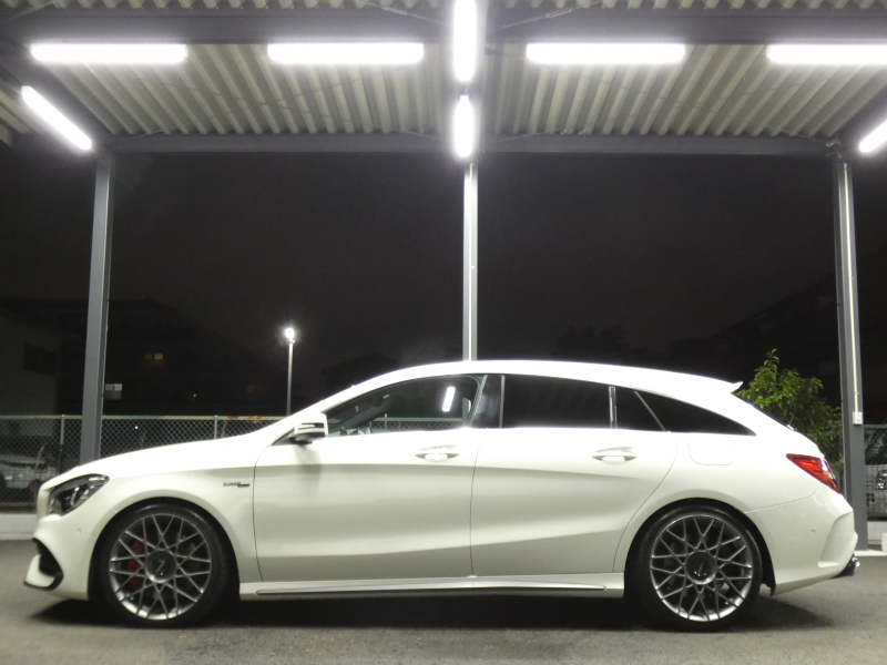 AMG CLAクラス CLA45 4MATIC ｼｭｰﾃｨﾝｸﾞﾌﾞﾚｰｸ AMGｱﾄﾞﾊﾞﾝｽﾄﾞ&ﾚｰﾀﾞｰｾｰﾌﾃｨPKG　後期 381ps ｷｰﾚｽｺﾞｰ ﾊﾟﾌｫｰﾏﾝｽｼｰﾄ&社外ｴｸﾞｿﾞｰｽﾄ rotiform19ｲﾝﾁAW AMGｴｱﾛ ﾊﾟﾉﾗﾏSR ﾅﾋﾞTV Aｶｰﾌﾟﾚｲ Bｶﾒﾗ harman/kardon LEDﾍｯﾄﾞﾗｲﾄ/ｵｰﾄHB　2年保証付