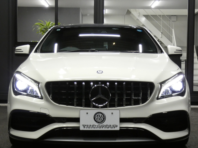 AMG CLAクラス CLA45 4MATIC ｼｭｰﾃｨﾝｸﾞﾌﾞﾚｰｸ AMGｱﾄﾞﾊﾞﾝｽﾄﾞ&ﾚｰﾀﾞｰｾｰﾌﾃｨPKG　後期 381ps ｷｰﾚｽｺﾞｰ ﾊﾟﾌｫｰﾏﾝｽｼｰﾄ&社外ｴｸﾞｿﾞｰｽﾄ rotiform19ｲﾝﾁAW AMGｴｱﾛ ﾊﾟﾉﾗﾏSR ﾅﾋﾞTV Aｶｰﾌﾟﾚｲ Bｶﾒﾗ harman/kardon LEDﾍｯﾄﾞﾗｲﾄ/ｵｰﾄHB　2年保証付