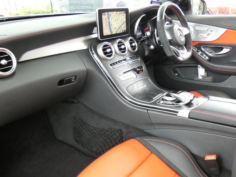 AMG Cクラス C63 S ｶﾌﾞﾘｵﾚ ﾚｰﾀﾞｰｾｰﾌﾃｨPKG　1ｵｰﾅｰ 510ps ﾊﾟﾌｫｰﾏﾝｽｽﾃｱﾘﾝｸﾞ&可変ｴｸﾞｿﾞｰｽﾄ AMGｴｱﾛ&19ｲﾝﾁAW 強化ﾌﾞﾚｰｷ 黒幌 赤黒ﾅｯﾊﾟﾚｻﾞｰ HDDﾅﾋﾞ 地ﾃﾞｼﾞ Bｶﾒﾗ IWCｸﾛｯｸ Burmester　2年保証付