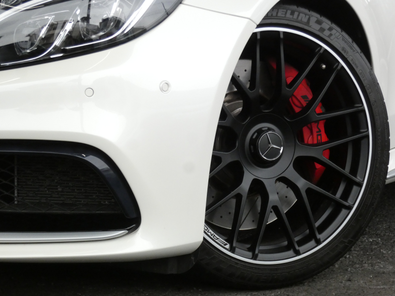 AMG Cクラス C63 S ｶﾌﾞﾘｵﾚ ﾚｰﾀﾞｰｾｰﾌﾃｨPKG　1ｵｰﾅｰ 510ps ﾊﾟﾌｫｰﾏﾝｽｽﾃｱﾘﾝｸﾞ&可変ｴｸﾞｿﾞｰｽﾄ AMGｴｱﾛ&19ｲﾝﾁAW 強化ﾌﾞﾚｰｷ 黒幌 赤黒ﾅｯﾊﾟﾚｻﾞｰ HDDﾅﾋﾞ 地ﾃﾞｼﾞ Bｶﾒﾗ IWCｸﾛｯｸ Burmester　2年保証付