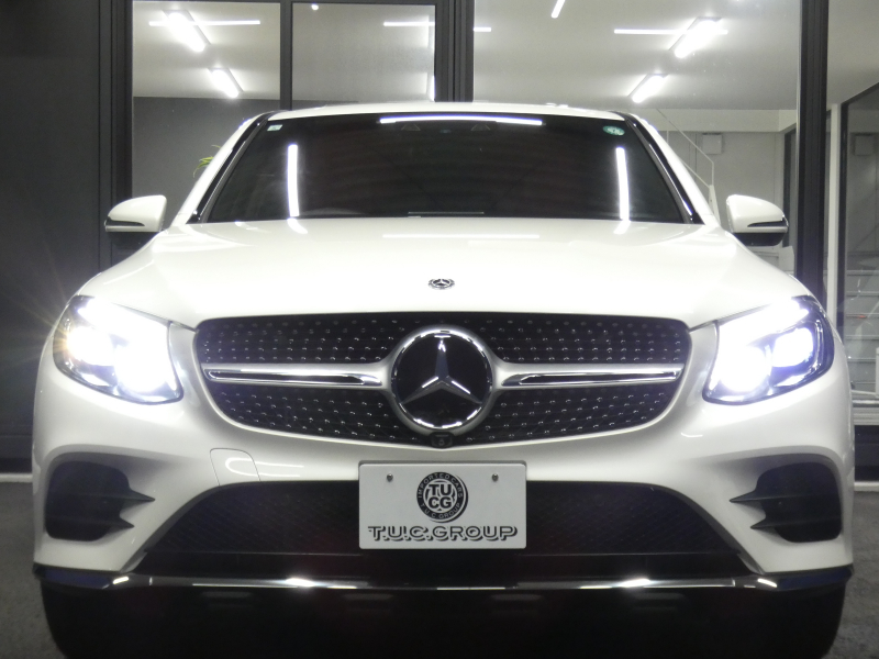 メルセデスベンツ GLCクーペ GLC220d 4MATIC ｸｰﾍﾟ ｽﾎﾟｰﾂ 本革仕様 ﾚｰﾀﾞｰｾｰﾌﾃｨPKG　meｺﾈｸﾄ ｷｰﾚｽｺﾞｰ 黒本革ｼｰﾄ HDDﾅﾋﾞTV 360度ｶﾒﾗ Burmester ﾍｯﾄﾞｱｯﾌﾟD 自動ﾃｰﾙｹﾞｰﾄ/ﾌｯﾄOP ｴｱﾊﾞﾗﾝｽPKG LEDﾗｲﾄ/ｵｰﾄHB AMGｴｱﾛ AMG19AW　2年保証付