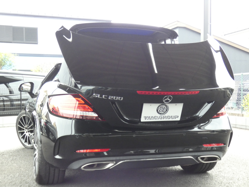 メルセデスベンツ SLCクラス SLC200 ｽﾎﾟｰﾂ ﾚｰﾀﾞｰｾｰﾌﾃｨPKG　ﾏｼﾞｯｸｽｶｲC ｽﾎﾟｰﾂｴｸﾞｿﾞｰｽﾄ ｷｰﾚｽｺﾞｰ 黒本革ｼｰﾄ/ﾋｰﾀｰ HDDﾅﾋﾞTV Bｶﾒﾗ Aｶｰﾌﾟﾚｲ ﾊﾟﾄﾞﾙｼﾌﾄ ﾀﾞｲﾅﾐｯｸｾﾚｸﾄ harman/kardon AMGｴｱﾛ&18ｲﾝﾁAW LEDﾍｯﾄﾞﾗｲﾄ/ｱﾀﾞﾌﾟﾃｨﾌﾞHB　2年保証付