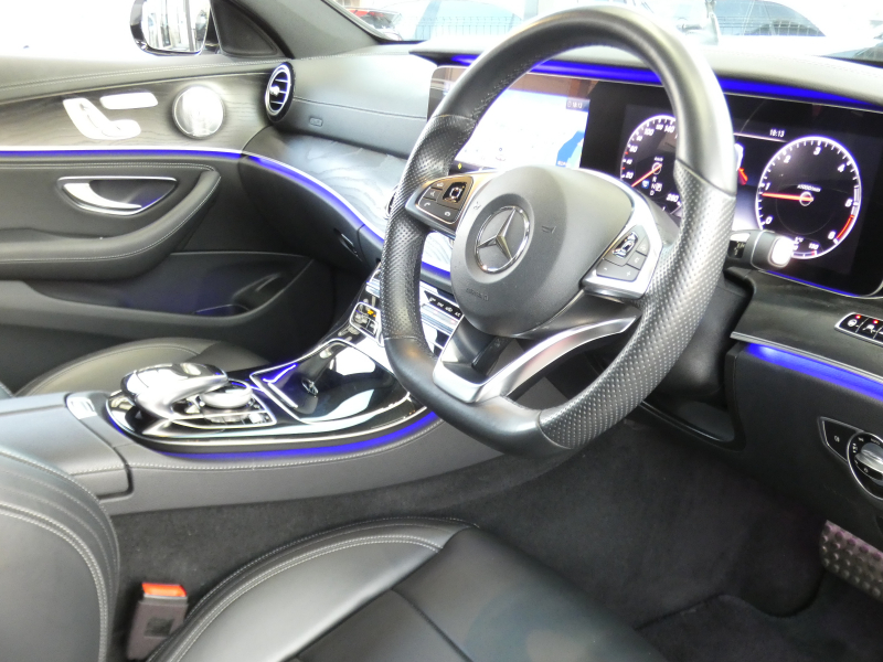 メルセデスベンツ Eクラス E220d ｽﾃｰｼｮﾝﾜｺﾞﾝ ｱﾊﾞﾝｷﾞｬﾙﾄﾞ ｽﾎﾟｰﾂ 本革仕様 ﾚｰﾀﾞｰｾｰﾌﾃｨPKG　黒ﾅｯﾊﾟﾚｻﾞｰ 全席ﾋｰﾀｰ HDDﾅﾋﾞ 地ﾃﾞｼﾞ 360度ｶﾒﾗ Aｶｰﾌﾟﾚｲ Burmester ｴｱﾊﾞﾗﾝｽPKG AMGｴｱﾛ&19ｲﾝﾁｱﾙﾐ 自動ﾘｱｹﾞｰﾄ ﾌｯﾄOP 前後ﾄﾞﾗﾚｺ　2年保証付