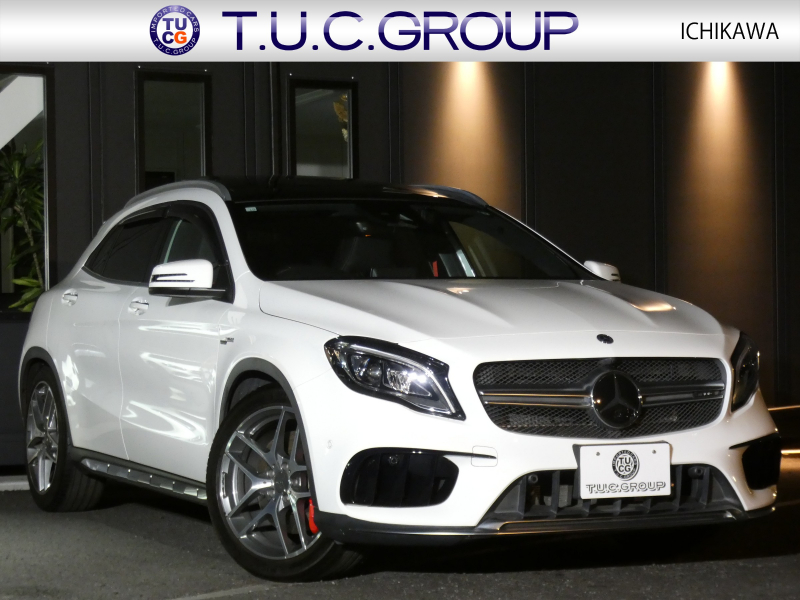 AMG GLA GLA45 4MATIC ﾚｰﾀﾞｰｾｰﾌﾃｨPKG　後期 1ｵｰﾅｰ 381ps ｷｰﾚｽｺﾞｰ 黒本革 ﾊﾟﾉﾗﾏｻﾝﾙｰﾌ ﾅﾋﾞTV Aｶｰﾌﾟﾚｲ Bｶﾒﾗ ﾀﾞｲﾅﾐｯｸｾﾚｸﾄ LEDﾍｯﾄﾞﾗｲﾄ ﾊﾟﾄﾞﾙｼﾌﾄ 前後ﾄﾞﾗﾚｺ 自動ﾘｱｹﾞｰﾄ/ﾌｯﾄOP AMGｴｱﾛ&19ｲﾝﾁAW　2年保証付