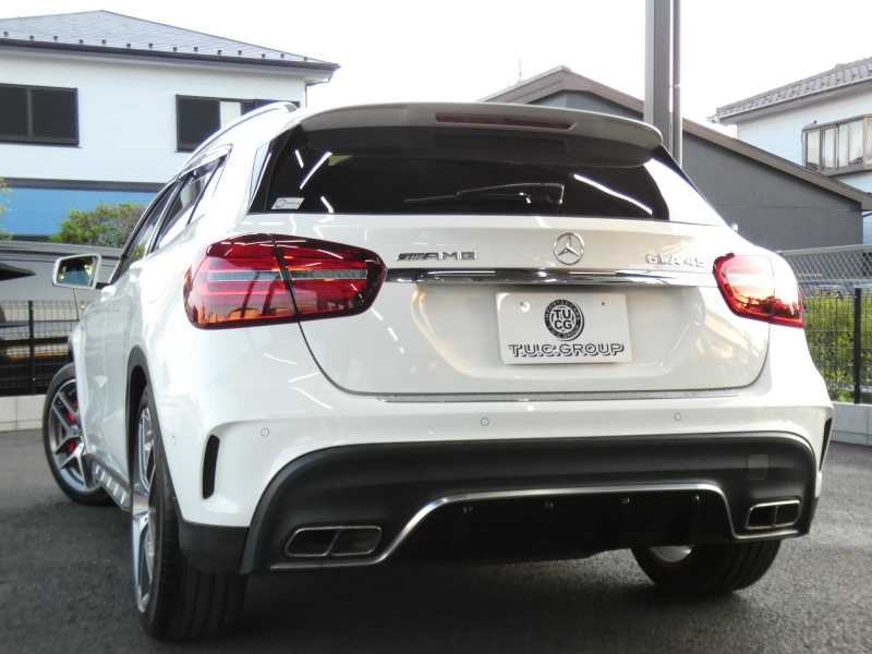 AMG GLA GLA45 4MATIC ﾚｰﾀﾞｰｾｰﾌﾃｨPKG　後期 1ｵｰﾅｰ 381ps ｷｰﾚｽｺﾞｰ 黒本革 ﾊﾟﾉﾗﾏｻﾝﾙｰﾌ ﾅﾋﾞTV Aｶｰﾌﾟﾚｲ Bｶﾒﾗ ﾀﾞｲﾅﾐｯｸｾﾚｸﾄ LEDﾍｯﾄﾞﾗｲﾄ ﾊﾟﾄﾞﾙｼﾌﾄ 前後ﾄﾞﾗﾚｺ 自動ﾘｱｹﾞｰﾄ/ﾌｯﾄOP AMGｴｱﾛ&19ｲﾝﾁAW　2年保証付