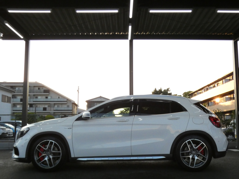AMG GLA GLA45 4MATIC ﾚｰﾀﾞｰｾｰﾌﾃｨPKG　後期 1ｵｰﾅｰ 381ps ｷｰﾚｽｺﾞｰ 黒本革 ﾊﾟﾉﾗﾏｻﾝﾙｰﾌ ﾅﾋﾞTV Aｶｰﾌﾟﾚｲ Bｶﾒﾗ ﾀﾞｲﾅﾐｯｸｾﾚｸﾄ LEDﾍｯﾄﾞﾗｲﾄ ﾊﾟﾄﾞﾙｼﾌﾄ 前後ﾄﾞﾗﾚｺ 自動ﾘｱｹﾞｰﾄ/ﾌｯﾄOP AMGｴｱﾛ&19ｲﾝﾁAW　2年保証付