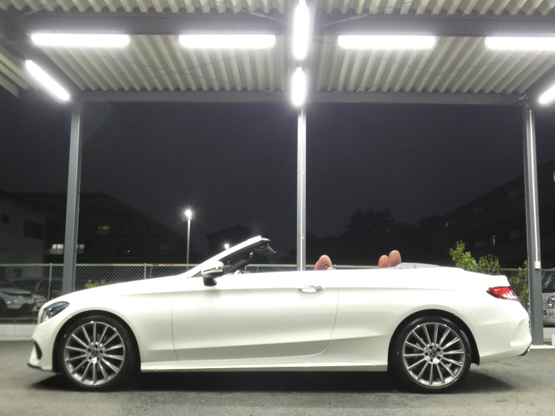 メルセデスベンツ Cクラス C180 ｶﾌﾞﾘｵﾚ ﾚｻﾞｰｴｸｽｸﾙｰｼﾌﾞ&ﾚｰﾀﾞｰｾｰﾌﾃｨPKG　9速AT meｺﾈｸﾄ AMGｴｱﾛ&19ｲﾝﾁｱﾙﾐ 赤革 赤幌 HDDﾅﾋﾞ 地ﾃﾞｼﾞ Bｶﾒﾗ Bluetoothｵｰﾃﾞｨｵ ﾄﾞﾗﾚｺ LEDﾍｯﾄﾞﾗｲﾄ ｴｱﾊﾞﾗﾝｽPKG ﾍｯﾄﾞｱｯﾌﾟD　2年保証付