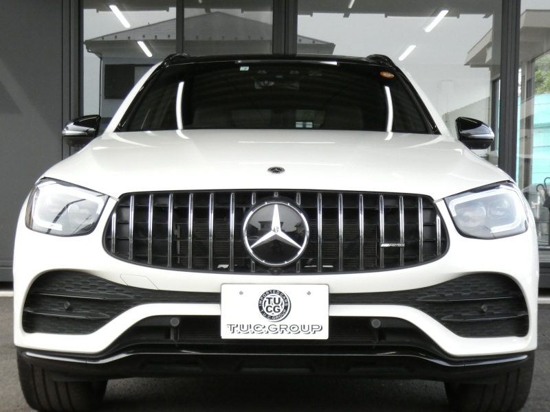 AMG GLC GLC43 4MATIC ﾚｻﾞｰｴｸｽｸﾙｰｼﾌﾞ&ﾚｰﾀﾞｰｾｰﾌﾃｨPKG　後期 1ｵｰﾅｰ AMGﾊﾟﾌｫｰﾏﾝｽｴｸﾞｿﾞｰｽﾄ AMGｴｱﾛ/20ｲﾝﾁAW 390ps meｺﾈｸﾄ 黒本革/ﾍﾞﾝﾁﾚｰﾀｰ ﾊﾟﾉﾗﾏｻﾝﾙｰﾌ MBUXﾅﾋﾞ 地ﾃﾞｼﾞ 360ｶﾒﾗ ﾍｯﾄﾞｱｯﾌﾟD ｴｱﾊﾞﾗﾝｽPKG LEDﾍｯﾄﾞﾗｲﾄ　2年保証付
