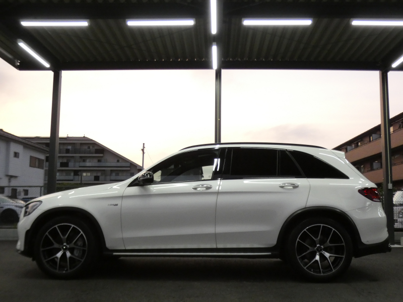 AMG GLC GLC43 4MATIC ﾚｻﾞｰｴｸｽｸﾙｰｼﾌﾞ&ﾚｰﾀﾞｰｾｰﾌﾃｨPKG　後期 390ps meｺﾈｸﾄ 黒本革/ﾍﾞﾝﾁﾚｰﾀｰ ﾊﾟﾉﾗﾏｻﾝﾙｰﾌ MBUXﾅﾋﾞ 地ﾃﾞｼﾞ 360ｶﾒﾗ ﾍｯﾄﾞｱｯﾌﾟD Burmester ｴｱﾊﾞﾗﾝｽPKG LEDﾍｯﾄﾞﾗｲﾄ AMGｴｱﾛ/20ｲﾝﾁAW　2年保証付