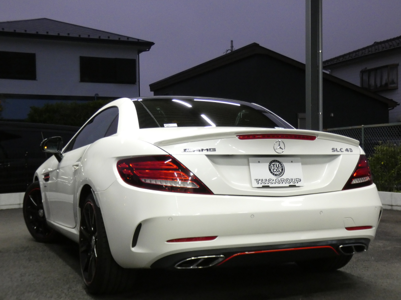 AMG SLC SLC43 ﾚｯﾄﾞｱｰﾄEDITION ﾚｰﾀﾞｰｾｰﾌﾃｨPKG　1ｵｰﾅｰ 特別仕様車 ﾏｼﾞｯｸｽｶｲﾙｰﾌ 専用ｴｸｽﾃﾘｱ&ｲﾝﾃﾘｱ 灰黒ﾅｯﾊﾟﾚｻﾞｰｼｰﾄ ﾋｰﾀｰ&ｴｱｽｶｰﾌ ﾅﾋﾞTV Bｶﾒﾗ Aｶｰﾌﾟﾚｲ harman/kardon AMGｴｱﾛ AMGﾚｯﾄﾞｷｬﾘﾊﾟｰ AMGﾗｲﾄﾞｺﾝﾄﾛｰﾙｻｽ　2年保証付