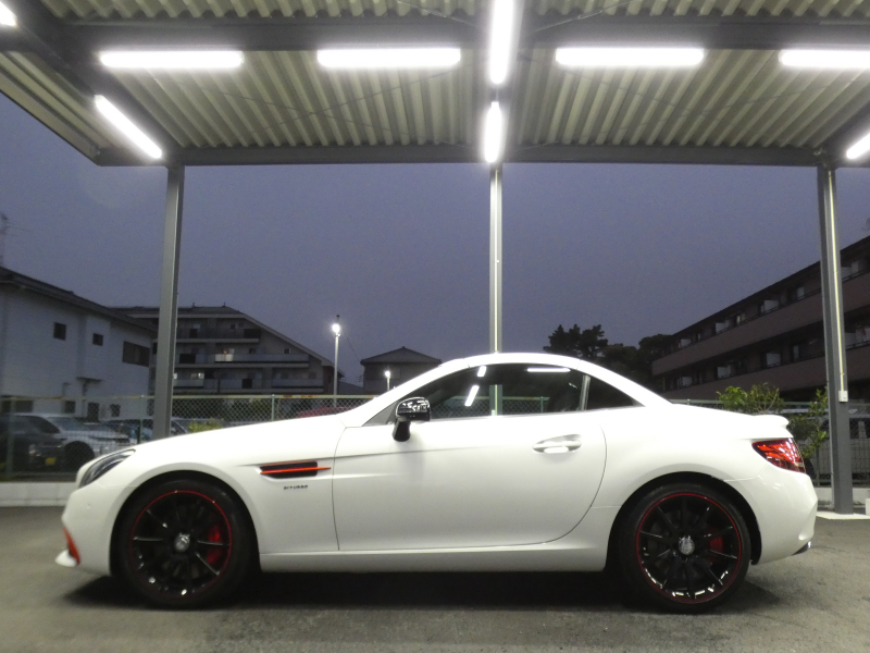 AMG SLC SLC43 ﾚｯﾄﾞｱｰﾄEDITION ﾚｰﾀﾞｰｾｰﾌﾃｨPKG　1ｵｰﾅｰ 特別仕様車 ﾏｼﾞｯｸｽｶｲﾙｰﾌ 専用ｴｸｽﾃﾘｱ&ｲﾝﾃﾘｱ 灰黒ﾅｯﾊﾟﾚｻﾞｰｼｰﾄ ﾋｰﾀｰ&ｴｱｽｶｰﾌ ﾅﾋﾞTV Bｶﾒﾗ Aｶｰﾌﾟﾚｲ harman/kardon AMGｴｱﾛ AMGﾚｯﾄﾞｷｬﾘﾊﾟｰ AMGﾗｲﾄﾞｺﾝﾄﾛｰﾙｻｽ　2年保証付