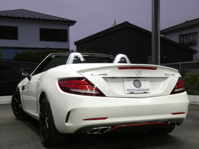 AMG SLC SLC43 ﾚｯﾄﾞｱｰﾄEDITION ﾚｰﾀﾞｰｾｰﾌﾃｨPKG　1ｵｰﾅｰ 特別仕様車 ﾏｼﾞｯｸｽｶｲﾙｰﾌ 専用ｴｸｽﾃﾘｱ&ｲﾝﾃﾘｱ 灰黒ﾅｯﾊﾟﾚｻﾞｰｼｰﾄ ﾋｰﾀｰ&ｴｱｽｶｰﾌ ﾅﾋﾞTV Bｶﾒﾗ Aｶｰﾌﾟﾚｲ harman/kardon AMGｴｱﾛ AMGﾚｯﾄﾞｷｬﾘﾊﾟｰ AMGﾗｲﾄﾞｺﾝﾄﾛｰﾙｻｽ　2年保証付
