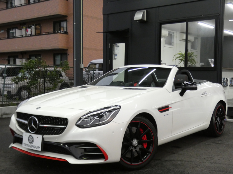 AMG SLC SLC43 ﾚｯﾄﾞｱｰﾄEDITION ﾚｰﾀﾞｰｾｰﾌﾃｨPKG　1ｵｰﾅｰ 特別仕様車 ﾏｼﾞｯｸｽｶｲﾙｰﾌ 専用ｴｸｽﾃﾘｱ&ｲﾝﾃﾘｱ 灰黒ﾅｯﾊﾟﾚｻﾞｰｼｰﾄ ﾋｰﾀｰ&ｴｱｽｶｰﾌ ﾅﾋﾞTV Bｶﾒﾗ Aｶｰﾌﾟﾚｲ harman/kardon AMGｴｱﾛ AMGﾚｯﾄﾞｷｬﾘﾊﾟｰ AMGﾗｲﾄﾞｺﾝﾄﾛｰﾙｻｽ　2年保証付