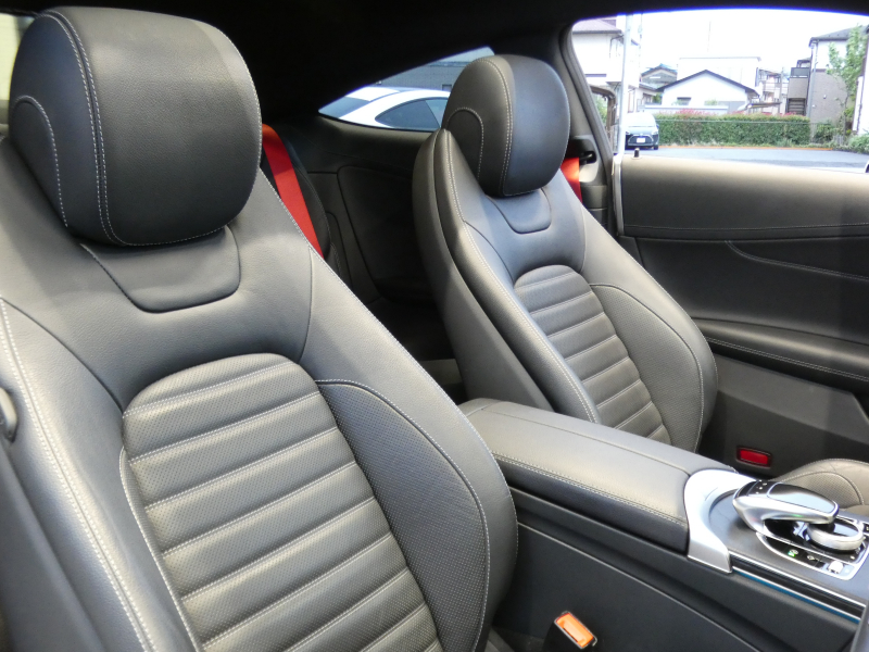 AMG Cクラス C43 4MATIC ｸｰﾍﾟ ﾚｰﾀﾞｰｾｰﾌﾃｨPKG　9速AT AMGｴｱﾛ&19ｲﾝﾁｱﾙﾐ 黒本革 ﾊﾟﾉﾗﾏSR HDDﾅﾋﾞ 地ﾃﾞｼﾞ ﾊﾞｯｸｶﾒﾗ Burmester ﾊﾟﾌｭｰﾑｱﾄﾏｲｻﾞｰ ﾄﾞﾗﾚｺ 自動ﾄﾗﾝｸ/ﾌｯﾄOP LEDﾍｯﾄﾞﾗｲﾄ/ｱﾀﾞﾌﾟﾃｨﾌﾞHB　2年保証付