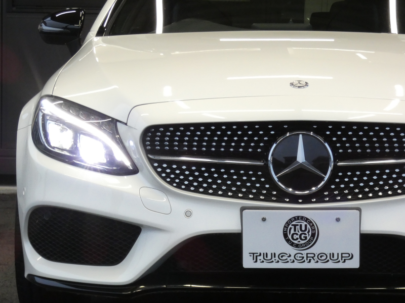 AMG Cクラス C43 4MATIC ｸｰﾍﾟ ﾚｰﾀﾞｰｾｰﾌﾃｨPKG　9速AT AMGｴｱﾛ&19ｲﾝﾁｱﾙﾐ 黒本革 ﾊﾟﾉﾗﾏSR HDDﾅﾋﾞ 地ﾃﾞｼﾞ ﾊﾞｯｸｶﾒﾗ Burmester ﾊﾟﾌｭｰﾑｱﾄﾏｲｻﾞｰ ﾄﾞﾗﾚｺ 自動ﾄﾗﾝｸ/ﾌｯﾄOP LEDﾍｯﾄﾞﾗｲﾄ/ｱﾀﾞﾌﾟﾃｨﾌﾞHB　2年保証付