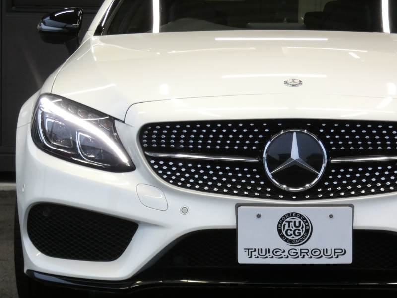 AMG Cクラス C43 4MATIC ｸｰﾍﾟ ﾚｰﾀﾞｰｾｰﾌﾃｨPKG　9速AT AMGｴｱﾛ&19ｲﾝﾁｱﾙﾐ 黒本革 ﾊﾟﾉﾗﾏSR HDDﾅﾋﾞ 地ﾃﾞｼﾞ ﾊﾞｯｸｶﾒﾗ Burmester ﾊﾟﾌｭｰﾑｱﾄﾏｲｻﾞｰ ﾄﾞﾗﾚｺ 自動ﾄﾗﾝｸ/ﾌｯﾄOP LEDﾍｯﾄﾞﾗｲﾄ/ｱﾀﾞﾌﾟﾃｨﾌﾞHB　2年保証付