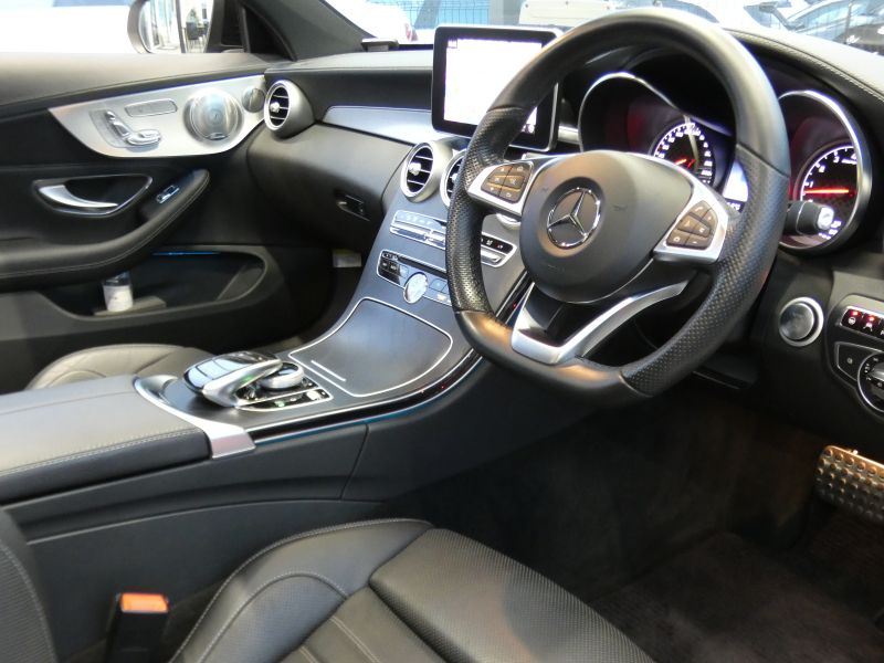 AMG Cクラス C43 4MATIC ｸｰﾍﾟ ﾚｰﾀﾞｰｾｰﾌﾃｨPKG　9速AT AMGｴｱﾛ&19ｲﾝﾁｱﾙﾐ 黒本革 ﾊﾟﾉﾗﾏSR HDDﾅﾋﾞ 地ﾃﾞｼﾞ ﾊﾞｯｸｶﾒﾗ Burmester ﾊﾟﾌｭｰﾑｱﾄﾏｲｻﾞｰ ﾄﾞﾗﾚｺ 自動ﾄﾗﾝｸ/ﾌｯﾄOP LEDﾍｯﾄﾞﾗｲﾄ/ｱﾀﾞﾌﾟﾃｨﾌﾞHB　2年保証付