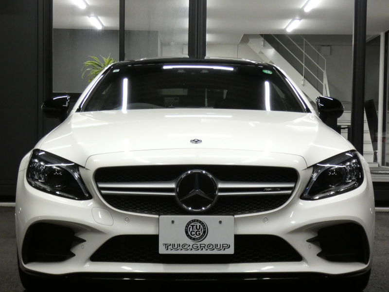AMG Cクラス C43 4MATIC ｸｰﾍﾟ ﾚｰﾀﾞｰｾｰﾌﾃｨPKG　後期 390ps meｺﾈｸﾄ 黒本革 ﾊﾟﾉﾗﾏSR HDDﾅﾋﾞ 地ﾃﾞｼﾞ Appleｶｰﾌﾟﾚｲ ﾍｯﾄﾞｱｯﾌﾟD Burmester ｴｱﾊﾞﾗﾝｽPKG ｵｰﾄﾄﾗﾝｸ 前後ﾄﾞﾗﾚｺ ﾏﾙﾁﾋﾞｰﾑLEDﾍｯﾄﾞﾗｲﾄ　2年保証付