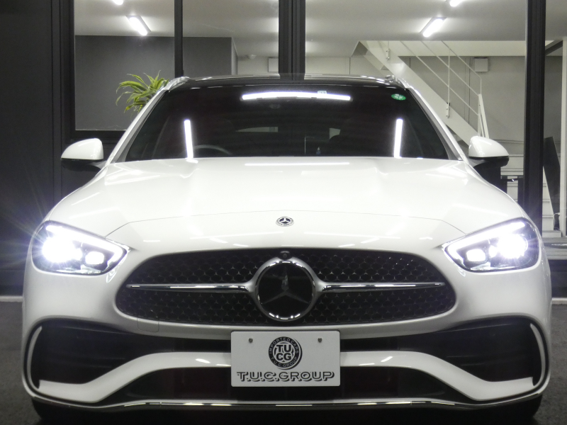 メルセデスベンツ Cクラス C200 ｽﾃｰｼｮﾝﾜｺﾞﾝ AVG AMGﾗｲﾝ&ﾚｻﾞｰｴｸｽｸﾙｰｼﾌﾞ&ﾍﾞｰｼｯｸPKG　ISG搭載 AMGｴｱﾛ&18AW 赤黒革ｼｰﾄ ﾊﾟﾉﾗﾏSR MBUXﾅﾋﾞ 地ﾃﾞｼﾞ 360ｶﾒﾗ Appleｶｰﾌﾟﾚｲ ﾍｯﾄﾞｱｯﾌﾟD ﾃﾞｼﾞﾀﾙｺｯｸﾋﾟｯﾄD 自動ﾘｱｹﾞｰﾄ DIGITALﾗｲﾄ　新車保証継承可能