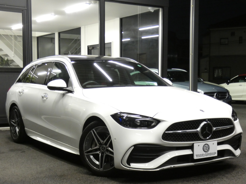 メルセデスベンツ Cクラス C200 ｽﾃｰｼｮﾝﾜｺﾞﾝ AVG AMGﾗｲﾝ&ﾚｻﾞｰｴｸｽｸﾙｰｼﾌﾞ&ﾍﾞｰｼｯｸPKG　ISG搭載 AMGｴｱﾛ&18AW 赤黒革ｼｰﾄ ﾊﾟﾉﾗﾏSR MBUXﾅﾋﾞ 地ﾃﾞｼﾞ 360ｶﾒﾗ Appleｶｰﾌﾟﾚｲ ﾍｯﾄﾞｱｯﾌﾟD ﾃﾞｼﾞﾀﾙｺｯｸﾋﾟｯﾄD 自動ﾘｱｹﾞｰﾄ DIGITALﾗｲﾄ　新車保証継承可能