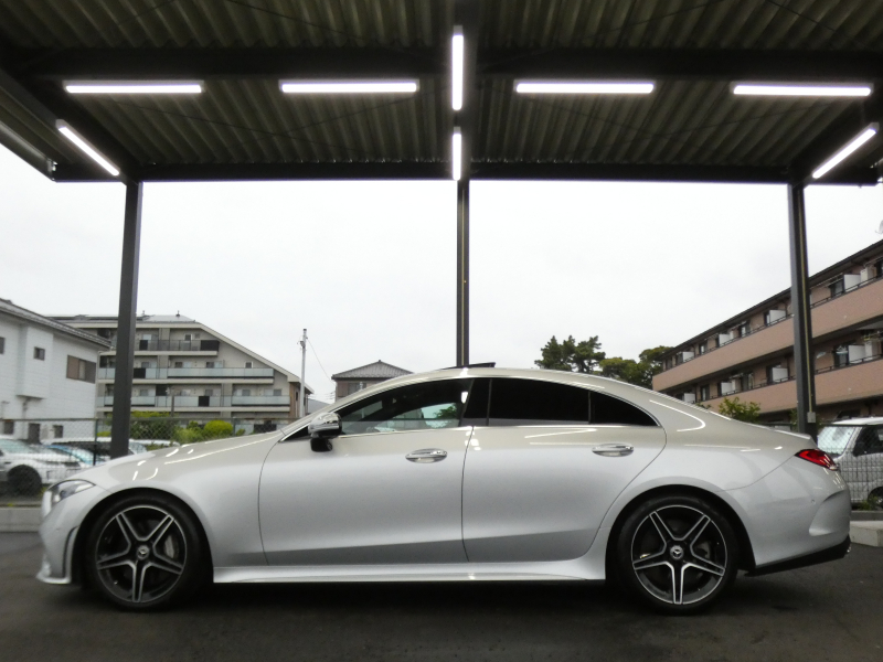 メルセデスベンツ CLS CLS450 4MATIC ｽﾎﾟｰﾂ ｴｸｽｸﾙｰｼﾌﾞ&ﾚｰﾀﾞｰｾｰﾌﾃｨPKG　ISG搭載 AMGｴｱﾛ&19AW ﾅｯﾊﾟﾚｻﾞｰ/ﾍﾞﾝﾁﾚｰﾀｰ/ﾏｯｻｰｼﾞ ｻﾝﾙｰﾌ ﾅﾋﾞTV Appleｶｰﾌﾟﾚｲ 360度ｶﾒﾗ 前後ﾄﾞﾗﾚｺ Burmester ﾍｯﾄﾞｱｯﾌﾟD ｴｱﾊﾞﾗﾝｽPKG 自動ﾄﾗﾝｸ LEDﾗｲﾄ　2年保証付