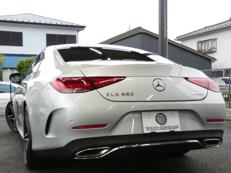 メルセデスベンツ CLS CLS450 4MATIC ｽﾎﾟｰﾂ ｴｸｽｸﾙｰｼﾌﾞ&ﾚｰﾀﾞｰｾｰﾌﾃｨPKG　ISG搭載 AMGｴｱﾛ&19AW ﾅｯﾊﾟﾚｻﾞｰ/ﾍﾞﾝﾁﾚｰﾀｰ/ﾏｯｻｰｼﾞ ｻﾝﾙｰﾌ ﾅﾋﾞTV Appleｶｰﾌﾟﾚｲ 360度ｶﾒﾗ 前後ﾄﾞﾗﾚｺ Burmester ﾍｯﾄﾞｱｯﾌﾟD ｴｱﾊﾞﾗﾝｽPKG 自動ﾄﾗﾝｸ LEDﾗｲﾄ　2年保証付