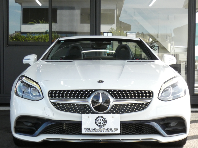 メルセデスベンツ SLCクラス SLC180 ｽﾎﾟｰﾂ ﾚｰﾀﾞｰｾｰﾌﾃｨPKG　9速AT AMGｴｱﾛ&18AW ｷｰﾚｽｺﾞｰ  黒本革ｼｰﾄ/ﾋｰﾀｰ HDDﾅﾋﾞ 地ﾃﾞｼﾞ Bｶﾒﾗ ﾀﾞｲﾅﾐｯｸｾﾚｸﾄ ﾀﾞｯｼｭﾎﾞｰﾄﾞｸﾛｯｸ LEDﾍｯﾄﾞﾗｲﾄ/ｱﾀﾞﾌﾟﾃｨﾌﾞHB ﾏﾙﾁｶﾗｰｱﾝﾋﾞｴﾝﾄﾗｲﾄ　2年保証付