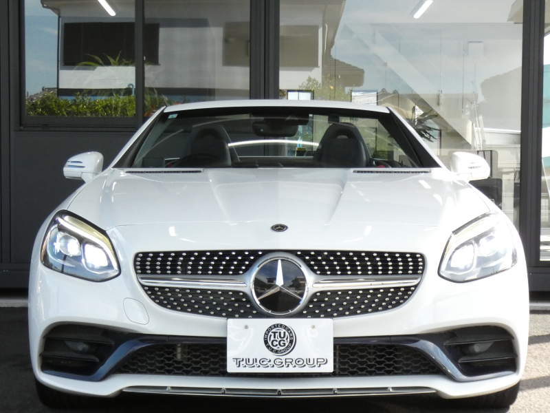 メルセデスベンツ SLCクラス SLC180 ｽﾎﾟｰﾂ ﾚｰﾀﾞｰｾｰﾌﾃｨPKG　9速AT AMGｴｱﾛ&18AW ｷｰﾚｽｺﾞｰ  黒本革ｼｰﾄ/ﾋｰﾀｰ HDDﾅﾋﾞ 地ﾃﾞｼﾞ Bｶﾒﾗ ﾀﾞｲﾅﾐｯｸｾﾚｸﾄ ﾀﾞｯｼｭﾎﾞｰﾄﾞｸﾛｯｸ LEDﾍｯﾄﾞﾗｲﾄ/ｱﾀﾞﾌﾟﾃｨﾌﾞHB ﾏﾙﾁｶﾗｰｱﾝﾋﾞｴﾝﾄﾗｲﾄ　2年保証付