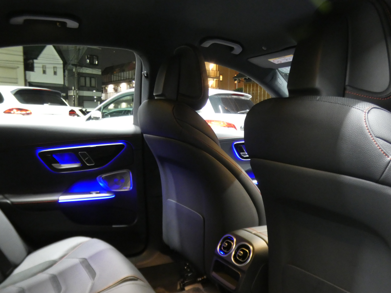 AMG Cクラス C43 4MATIC レーダーセーフティPKG 1オーナー BSG搭載 現行型 AMGエアロ&19AW AMGナイトPKG パフォーマンスサウンド リアアクスルステアリング 黒本革シート/ヒーター/ベンチレーター MBUXナビ 地デジ 360カメラ Burmester HUD DIGITALライト 新車保証継承可能