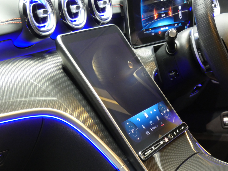 AMG Cクラス C43 4MATIC レーダーセーフティPKG 1オーナー BSG搭載 現行型 AMGエアロ&19AW AMGナイトPKG パフォーマンスサウンド リアアクスルステアリング 黒本革シート/ヒーター/ベンチレーター MBUXナビ 地デジ 360カメラ Burmester HUD DIGITALライト 新車保証継承可能