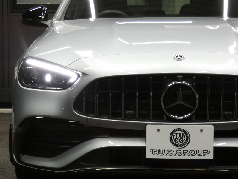 AMG Cクラス C43 4MATIC レーダーセーフティPKG 1オーナー BSG搭載 現行型 AMGエアロ&19AW AMGナイトPKG パフォーマンスサウンド リアアクスルステアリング 黒本革シート/ヒーター/ベンチレーター MBUXナビ 地デジ 360カメラ Burmester HUD DIGITALライト 新車保証継承可能