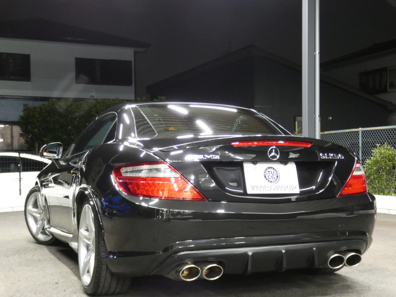 メルセデスベンツ SLKクラス SLK200 ﾄﾚﾝﾄﾞ+ AMGｽﾎﾟｰﾂ&ﾚｰﾀﾞｰｾｰﾌﾃｨPKG　9速AT 2,000ccE/G AMGｴｱﾛ 18ｲﾝﾁAW ﾀﾞｳﾝｻｽ FOXﾏﾌﾗｰ 黒本革ｼｰﾄ ﾋｰﾀｰ&ｴｱｽｶｰﾌ HDDﾅﾋﾞ 地ﾃﾞｼﾞ ﾊﾞｯｸｶﾒﾗ ﾃﾞｼﾞﾀﾙｲﾝﾅｰﾐﾗｰ ﾊﾟﾄﾞﾙｼﾌﾄ ｷｾﾉﾝﾗｲﾄ/ｱﾀﾞﾌﾟﾃｨﾌﾞHB　2年保証付