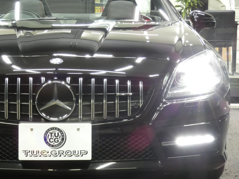 メルセデスベンツ SLKクラス SLK200 ﾄﾚﾝﾄﾞ+ AMGｽﾎﾟｰﾂ&ﾚｰﾀﾞｰｾｰﾌﾃｨPKG　9速AT 2,000ccE/G AMGｴｱﾛ 18ｲﾝﾁAW ﾀﾞｳﾝｻｽ FOXﾏﾌﾗｰ 黒本革ｼｰﾄ ﾋｰﾀｰ&ｴｱｽｶｰﾌ HDDﾅﾋﾞ 地ﾃﾞｼﾞ ﾊﾞｯｸｶﾒﾗ ﾃﾞｼﾞﾀﾙｲﾝﾅｰﾐﾗｰ ﾊﾟﾄﾞﾙｼﾌﾄ ｷｾﾉﾝﾗｲﾄ/ｱﾀﾞﾌﾟﾃｨﾌﾞHB　2年保証付