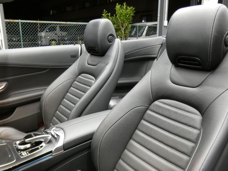 メルセデスベンツ Cクラス C300 ｶﾌﾞﾘｵﾚ ｽﾎﾟｰﾂ ﾚｰﾀﾞｰｾｰﾌﾃｨPKG　受注生産ﾓﾃﾞﾙ 9速AT AMGｴｱﾛ&19ｲﾝﾁｱﾙﾐ 黒本革 黒幌 HDDﾅﾋﾞ 地ﾃﾞｼﾞ Bｶﾒﾗ Bluetoothｵｰﾃﾞｨｵ 360ﾄﾞﾗﾚｺ LEDﾍｯﾄﾞﾗｲﾄ ｱﾀﾞﾌﾟﾃｨﾌﾞHB ｴｱﾊﾞﾗﾝｽPKG Burmesterｻﾗｳﾝﾄﾞ　2年保証付